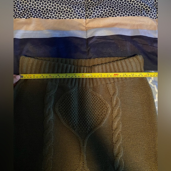 ‘Knit Happens Sweater Set’ - Olive Green - Picture 5 of 7